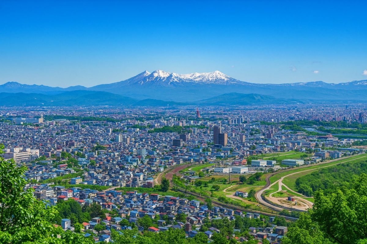 北海道旭川市の風景