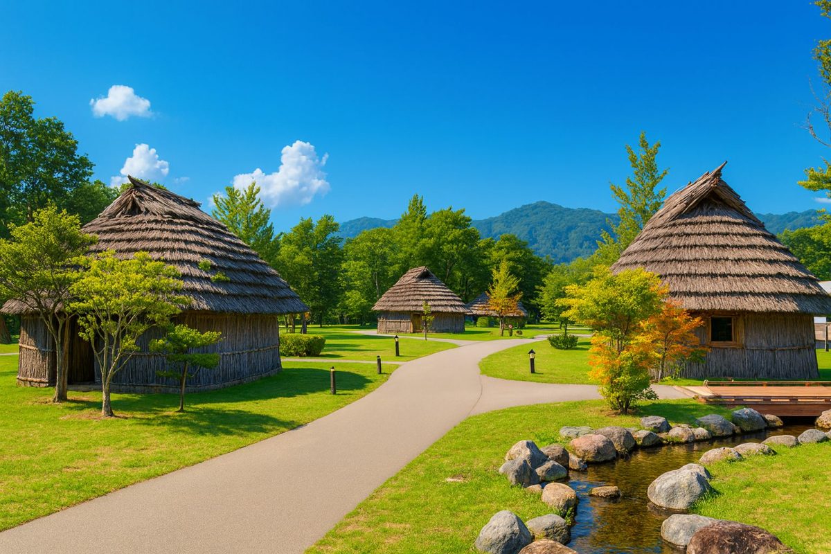 北海道平取町の風景