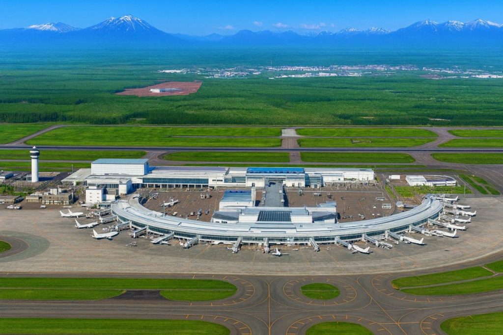 北海道千歳市の風景