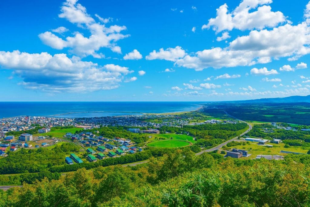 北海道枝幸町の風景
