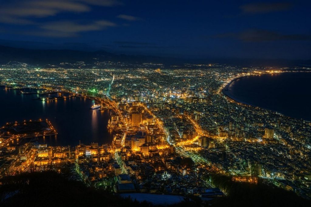 北海道函館市の風景
