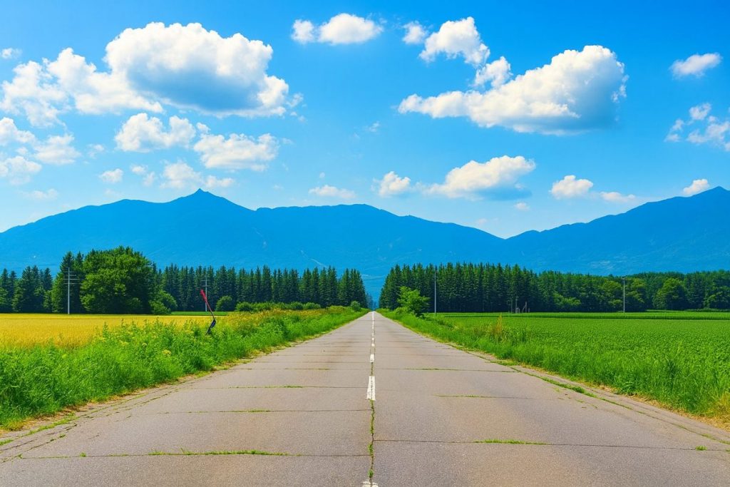 北海道帯広市の風景