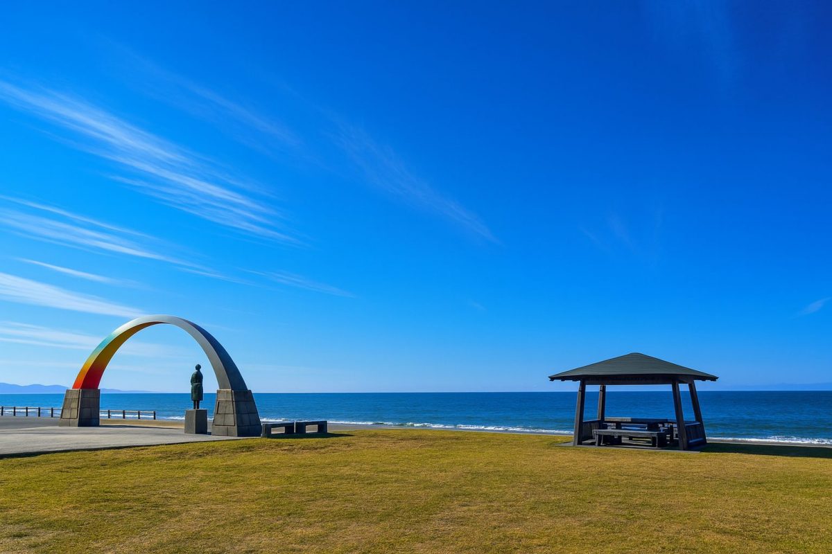 北海道小平町の風景