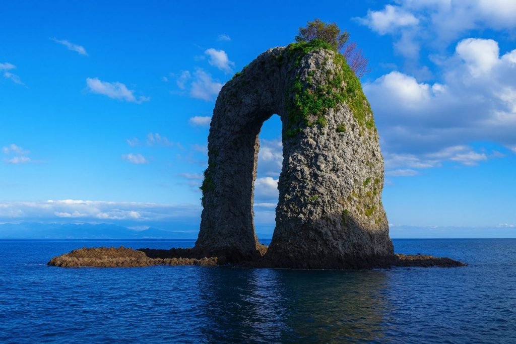 北海道奥尻町の風景