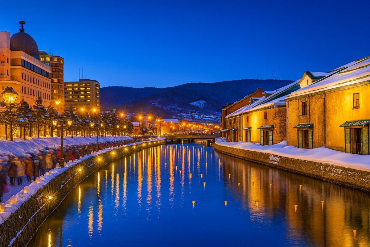 北海道小樽市の風景