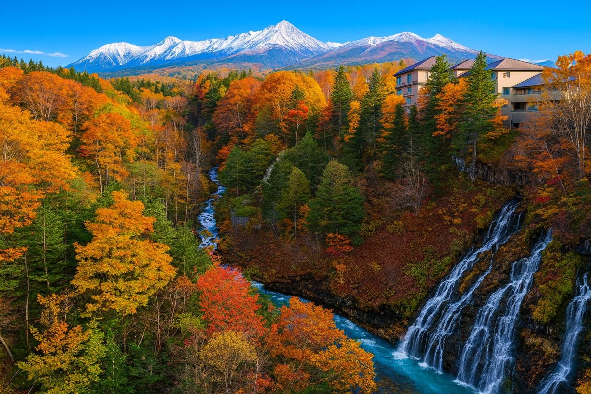 北海道新得町の風景