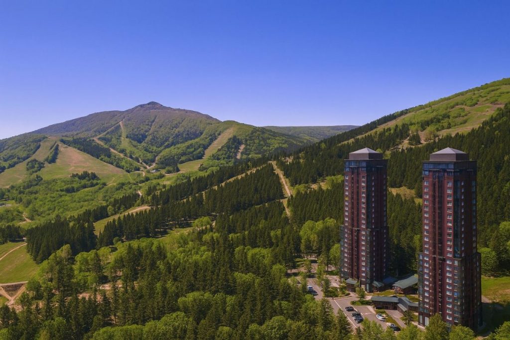 北海道占冠村の風景