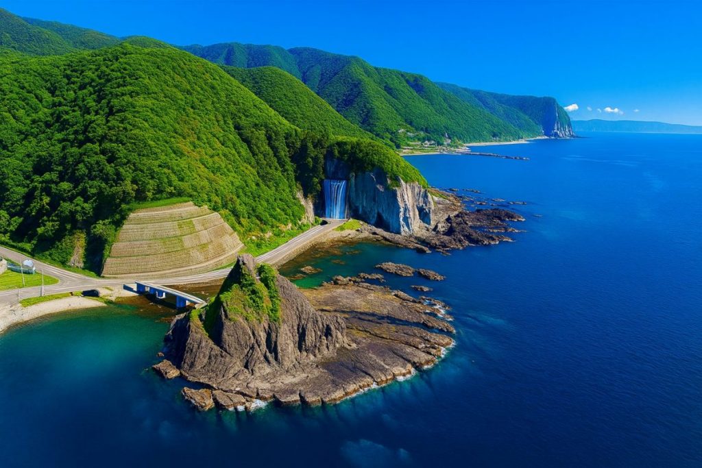 北海道泊村の風景