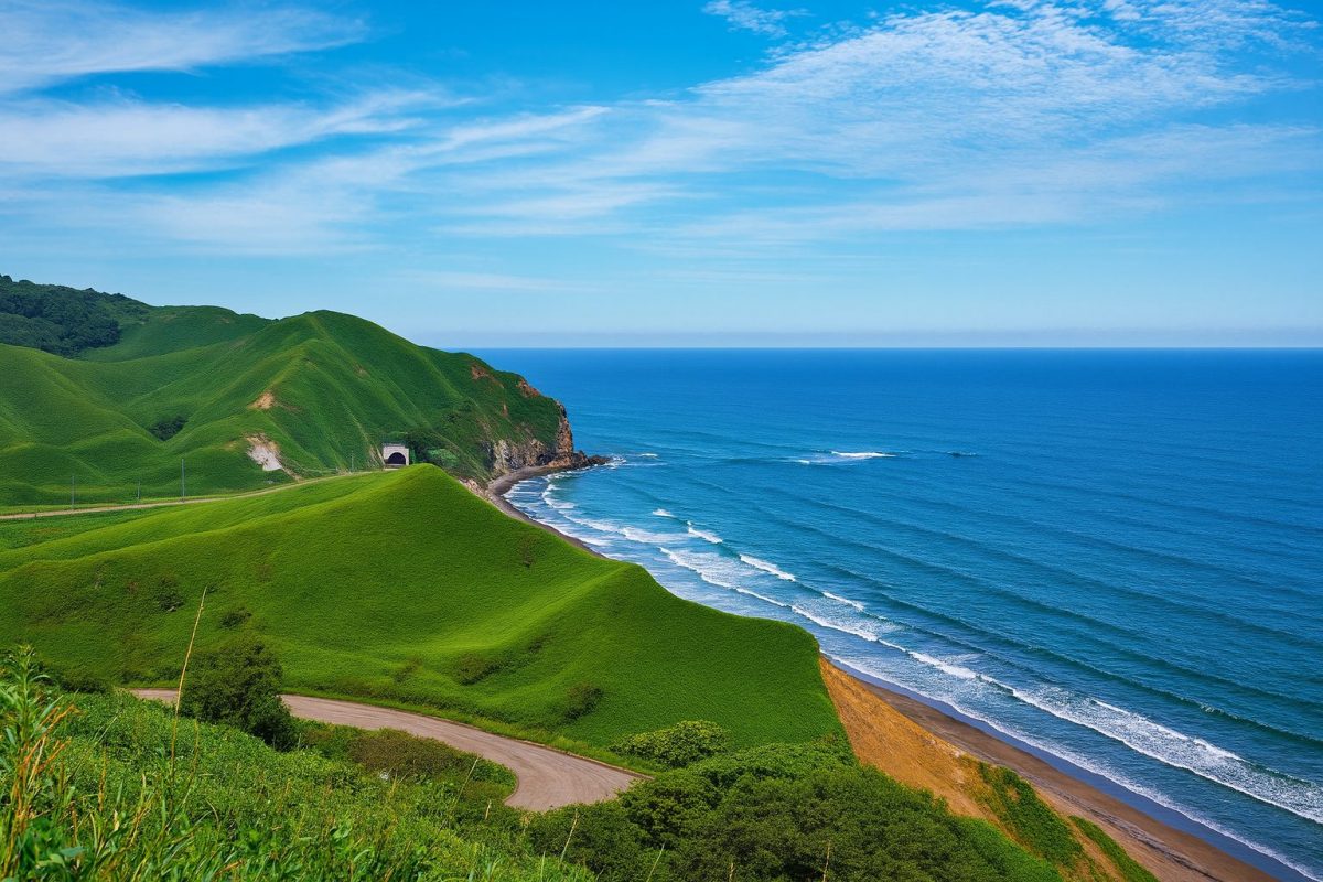 北海道浦幌町の風景