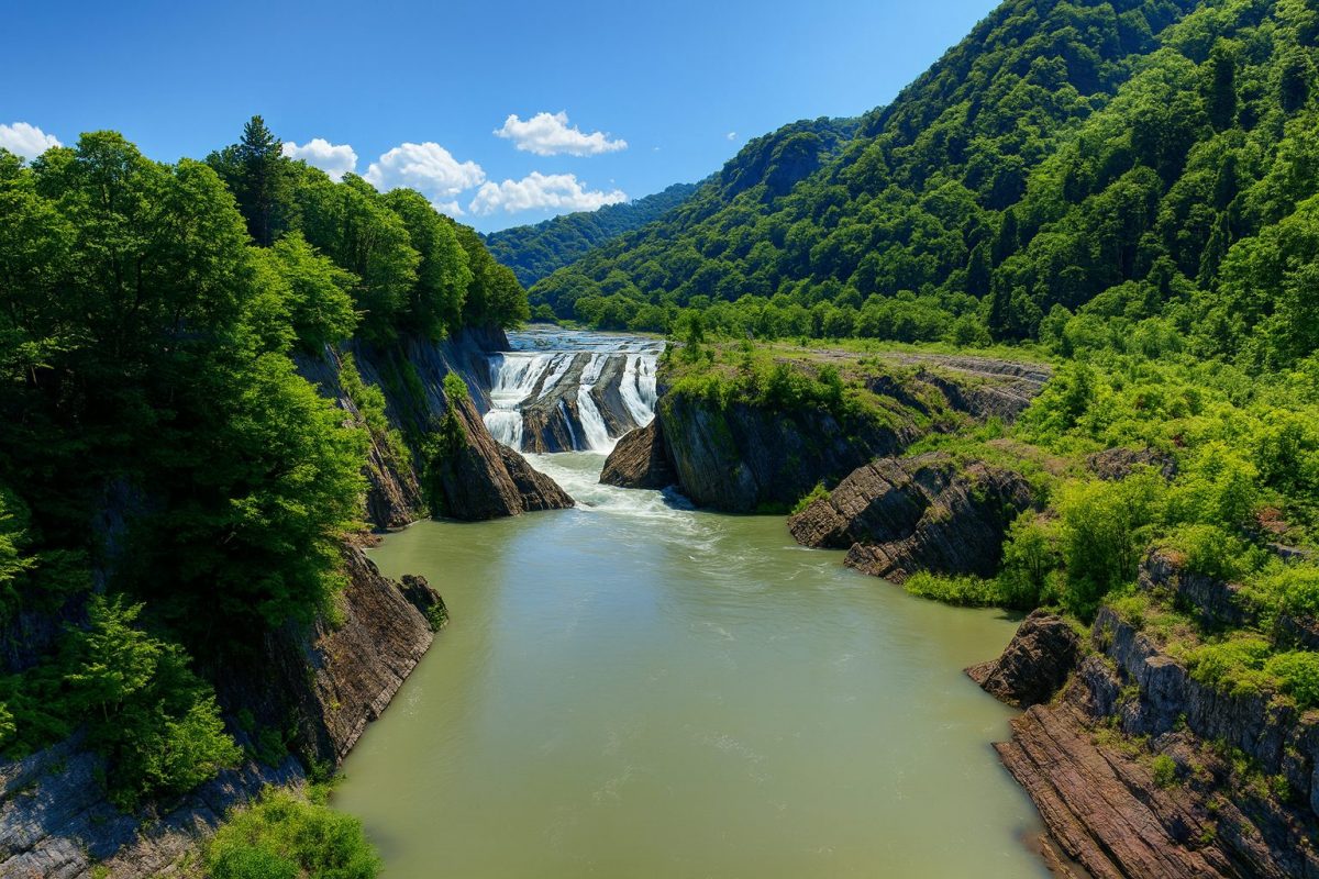 北海道夕張市の風景
