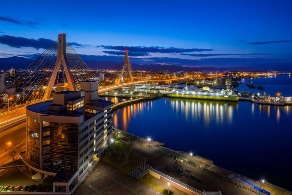 青森県青森市の風景