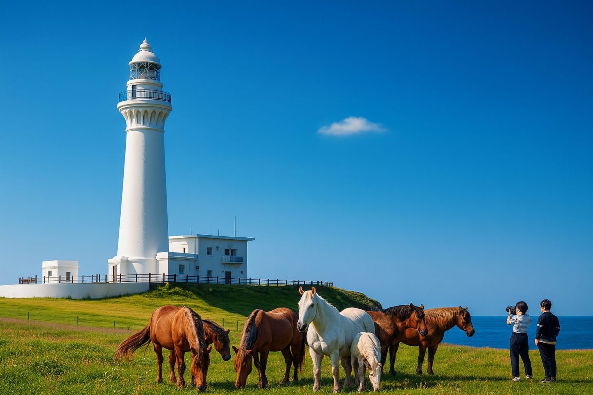 青森県東通村の風景