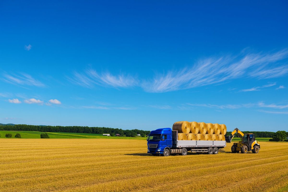 北海道長沼町の風景
