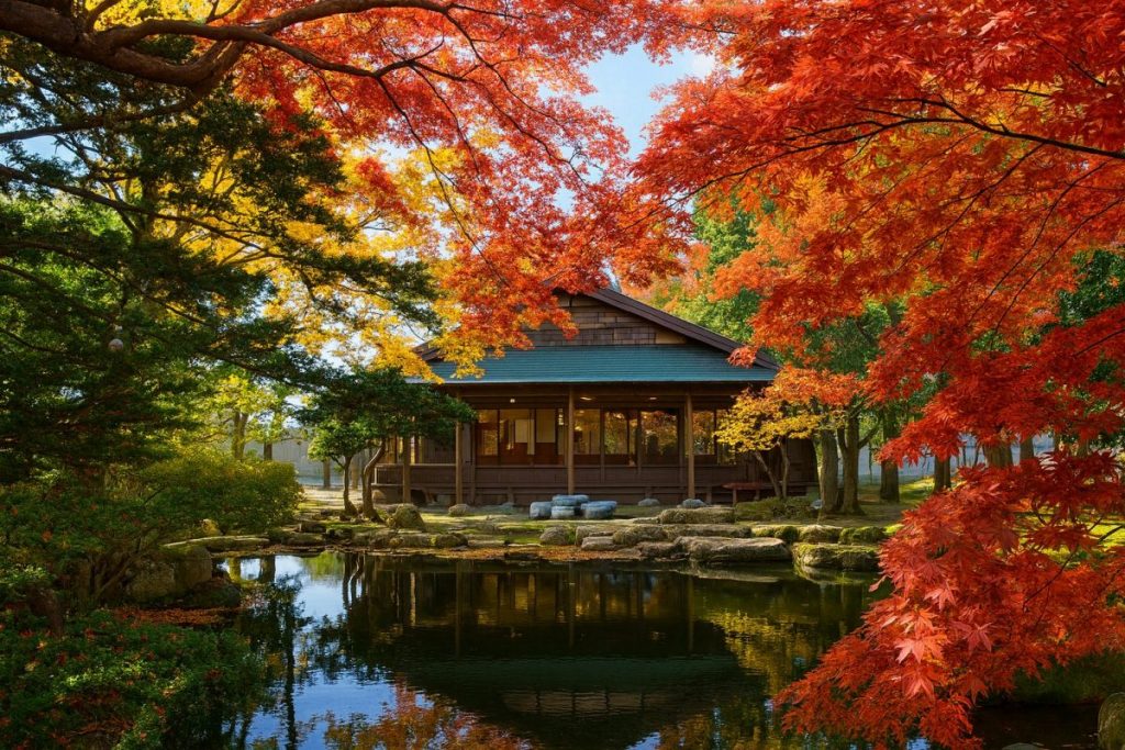 青森県野辺地町の風景
