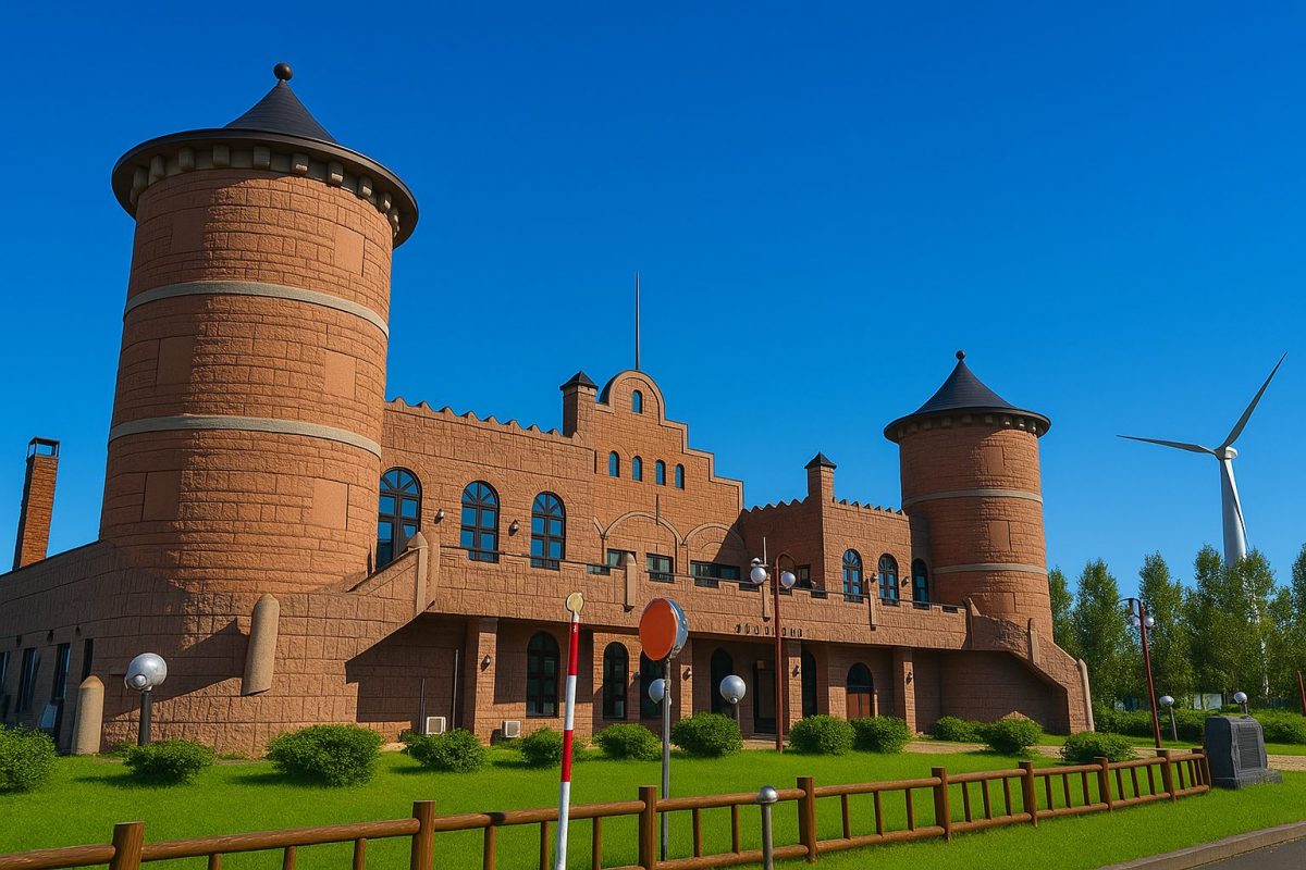 北海道興部町の風景