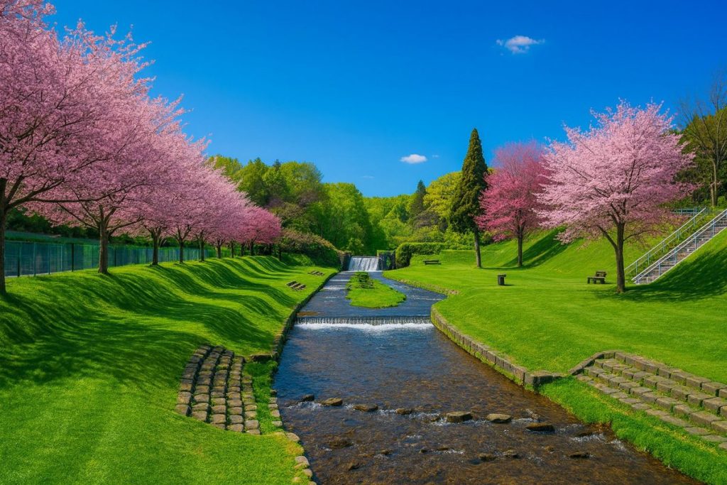 北海道鹿部町の風景