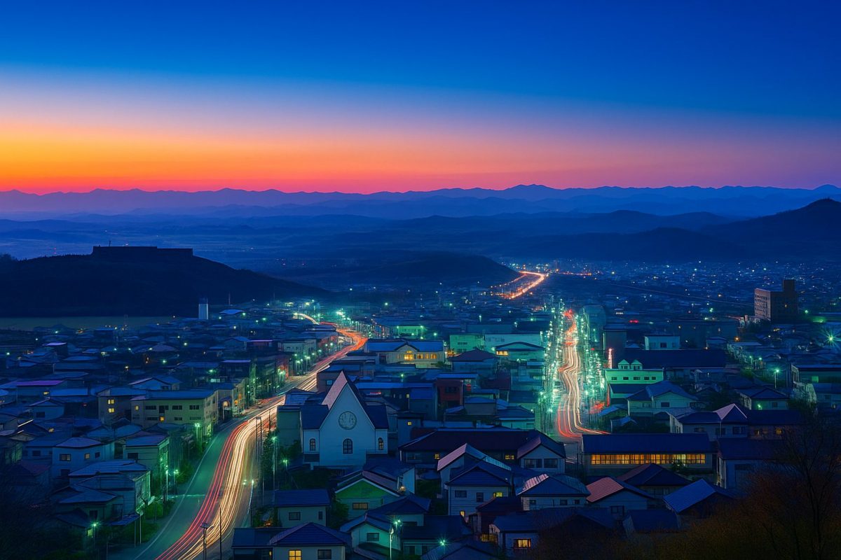 北海道白糠町の風景