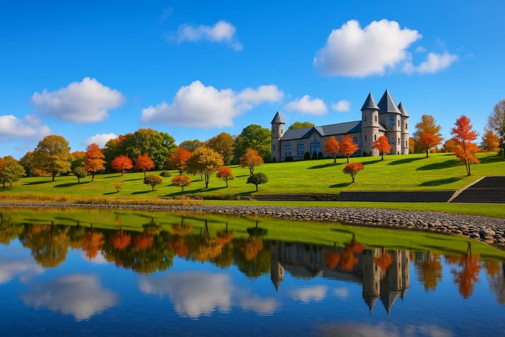 北海道砂川市の風景