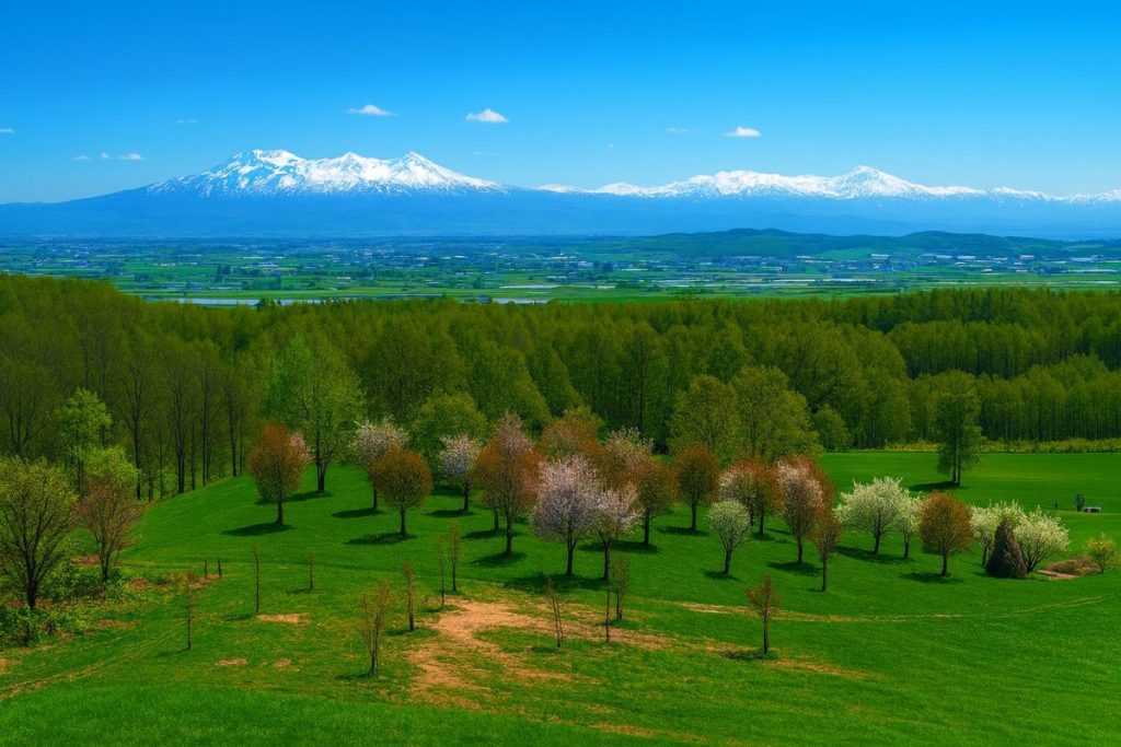 北海道鷹栖町の風景