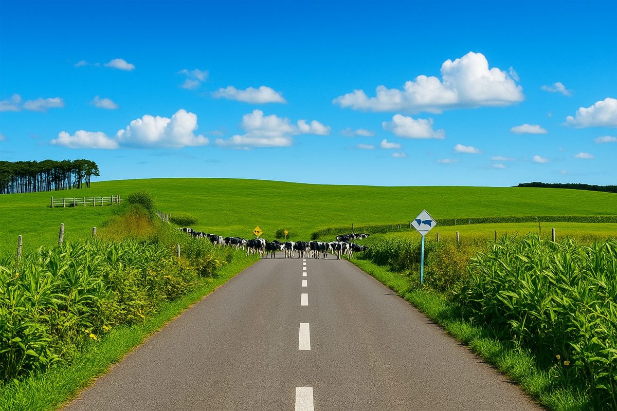 北海道豊富町の風景