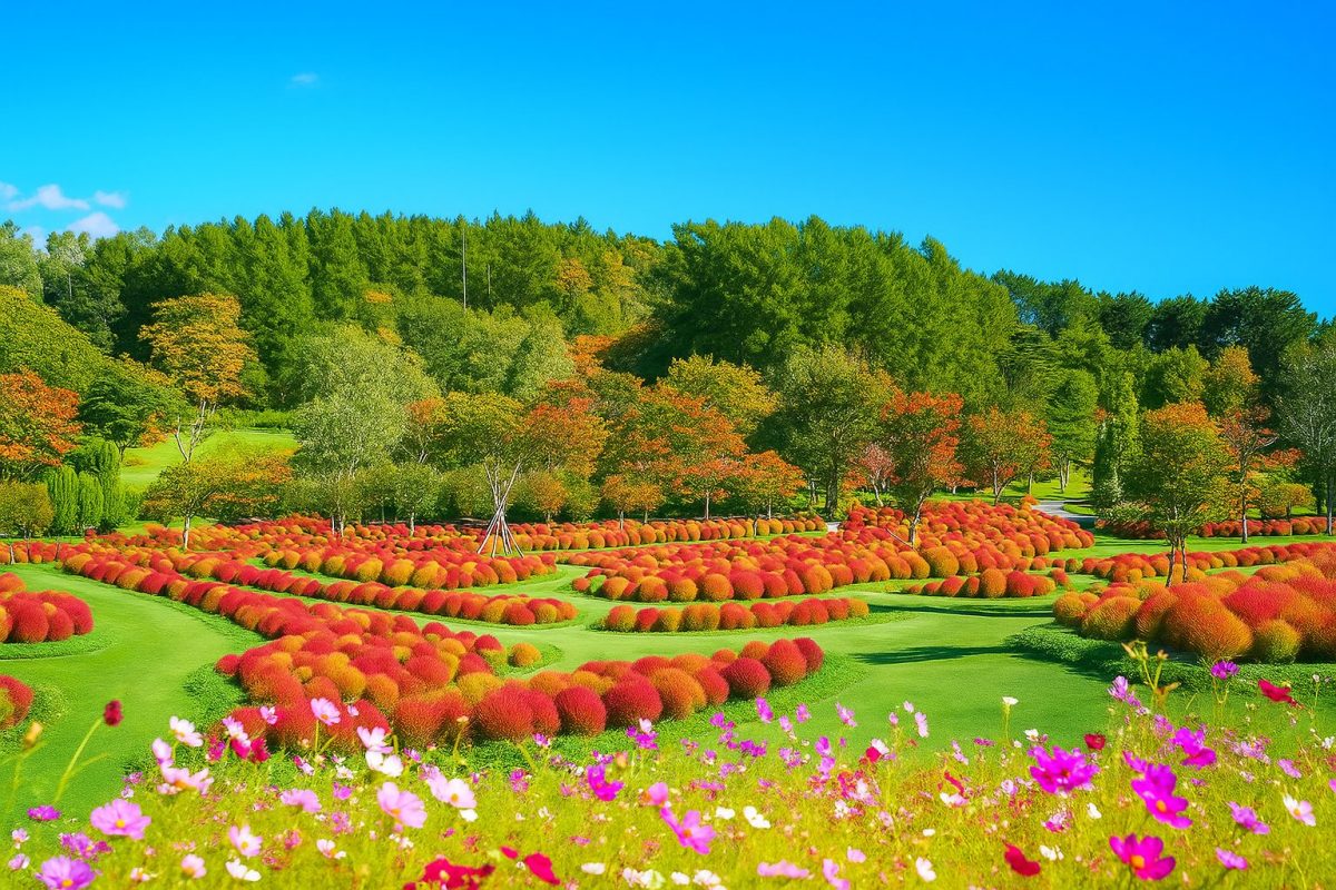 北海道由仁町の風景