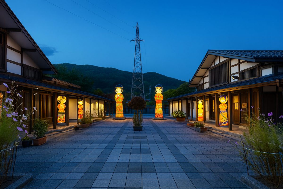 青森県黒石市の風景
